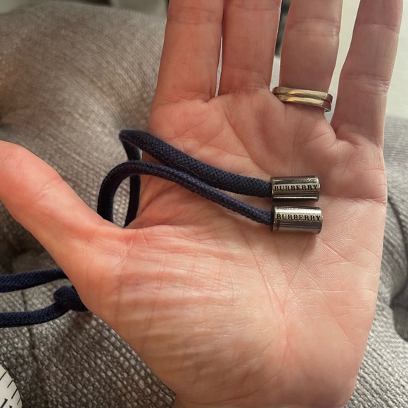 One Pair of Navy Blue Burberry PJ/Lounge Pants - Picture 4 of 5